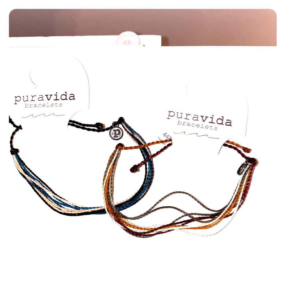 PURA VIDA:BRAND NEW adjustable set of 2 bracelets